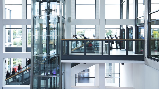 Modern office building